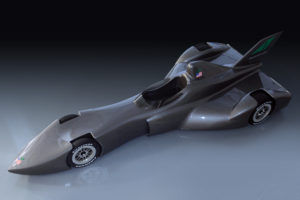 Proposed "DeltaWing" Indycar.  photo: DeltaWing LLC