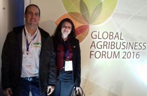 Dan Quadros and Lais Thomaz cover the Global Agribusiness Forum in Brazil for Advanced Biofuels USA