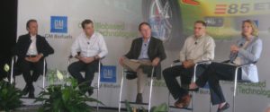 GM Biofuels Summit, Detroit 2008 featured Emerson Fittipaldi, Joel Velasco, Bruce Dale, Randy Kramer and Beth Lowery.