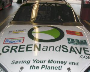 "The first ever eco-sponsored race care in America"