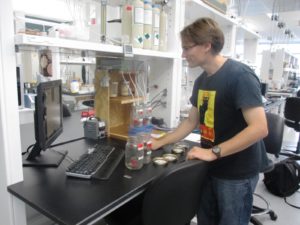 Fermentation studies at GLBRC lab