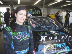 Leilani Munter and the NextEra Energy Resources #59