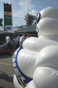 Michelin Man, the 2009 sponsor of the Green X Challenge.